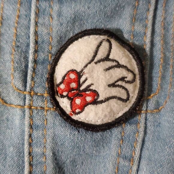 VINTAGE DISNEY TODDLERS DENIM JACKET - Picture 2 of 7